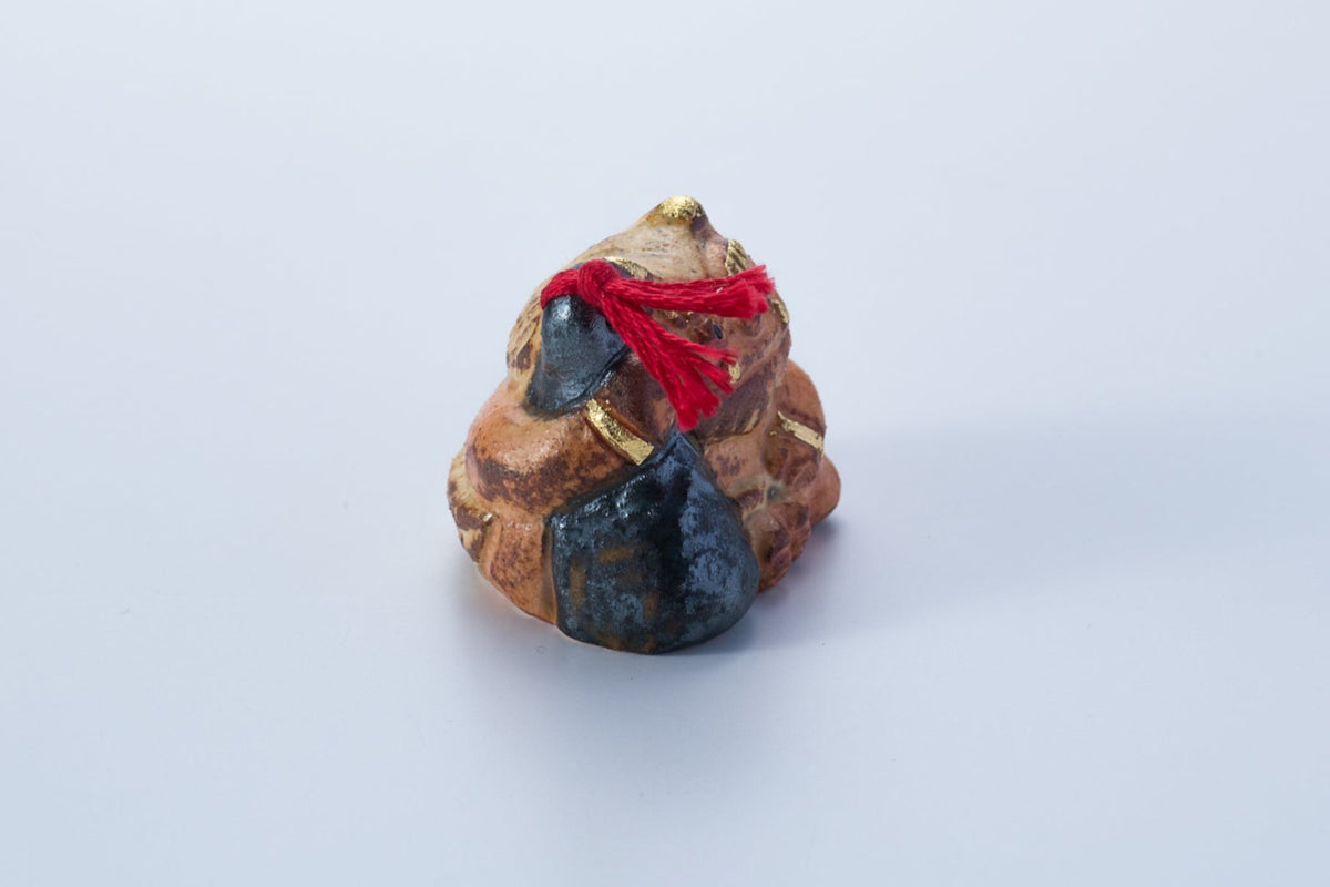 鬼に金棒・座（豆）置物 – 六兵衛窯